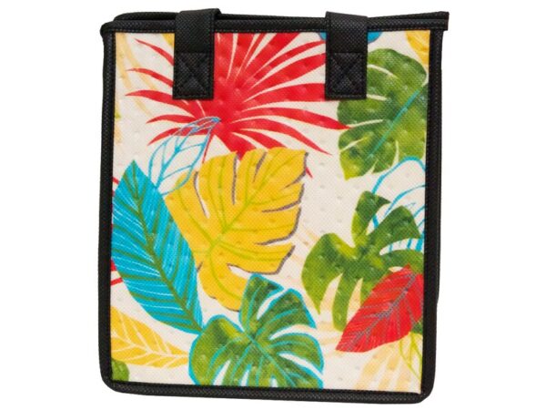 colorful leaf design on small bag