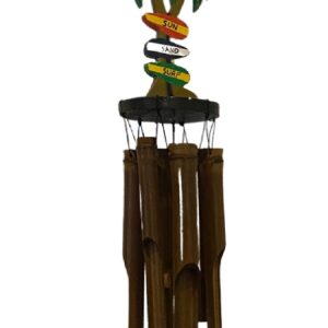 Palm Tree & Bamboo wind chime