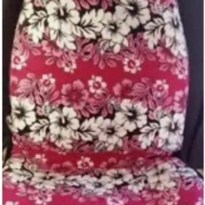 pink Hibiscus car seat covers