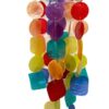 capiz rainbow wind chime