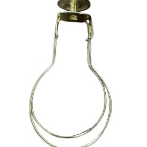 brass finished bulb adapter