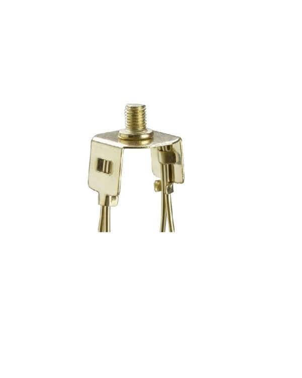 light bulb adapter in brass finish