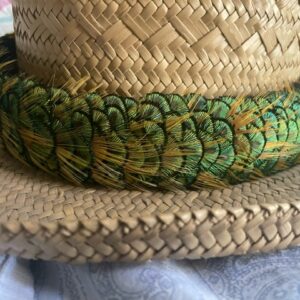 feather lei Hat band