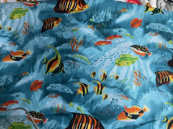colorful under the sea baby blanket