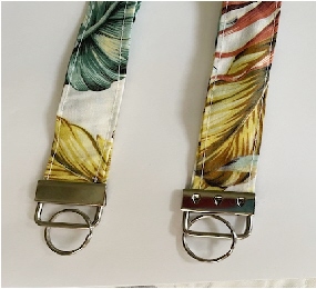 Hawaiian lanyard Tropical Garden Fabric