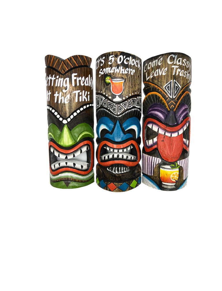 Colorful Tiki Masks